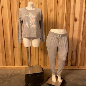 Disney Mickey Mouse Women’s 2 Piece PJ Set NWT Size XL (16-18)